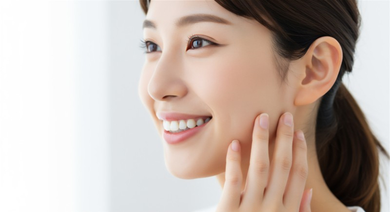 歯をいたわる姿