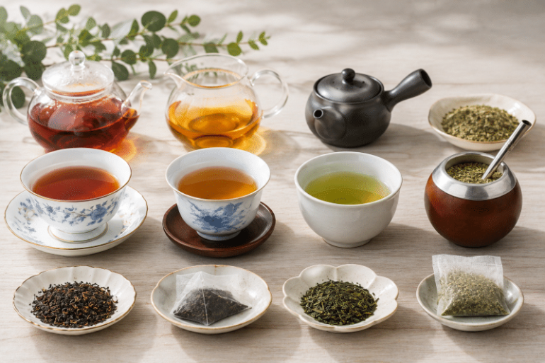 着色しやすいお茶