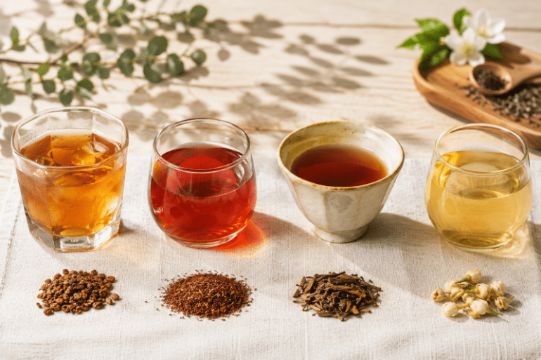 着色しにくいお茶