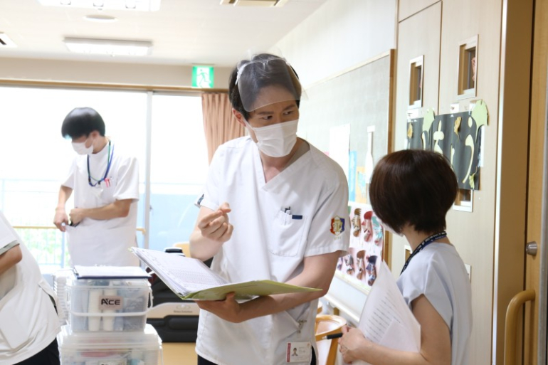 訪問歯科の様子2